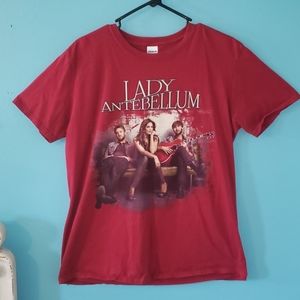 L lady antebellum tour tee